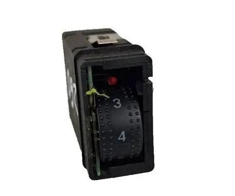 Volkswagen PASSAT B5 Seat heating switch 3B0963564A