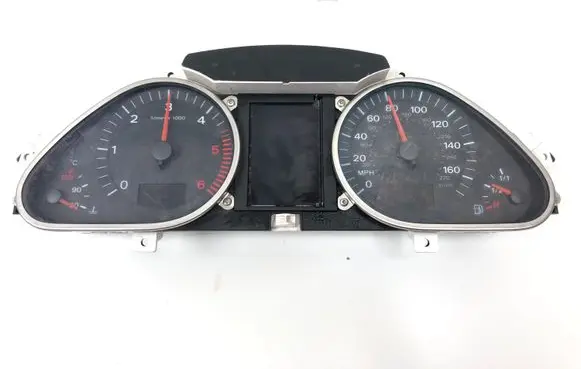 Audi A6 S6 C6 4F Speedometer (instrument cluster) 4F0920950L 4F0910900A