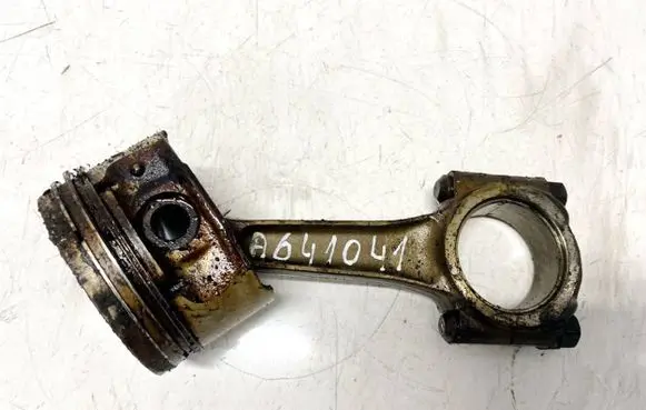 Piston with connecting rod