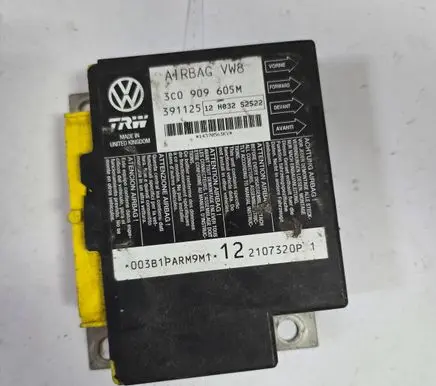 Volkswagen PASSAT B6 Airbag control unit/module 3C0909605M 391125 H032SE1