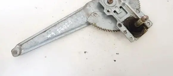 Sliding door window regulator with motor