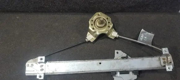 Sliding door window regulator with motor