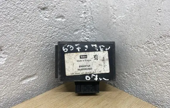 Peugeot 607 Other control units/modules 9649992580 89009765
