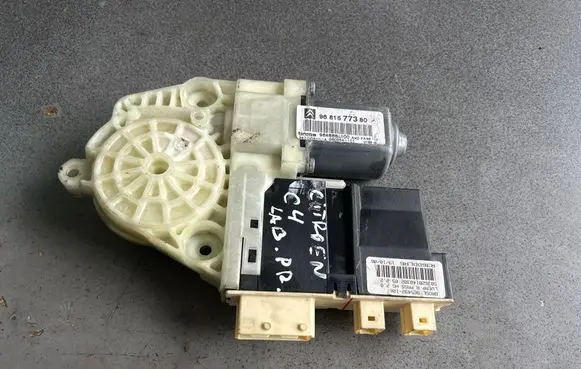 Citroen C4 I Front door window regulator motor 9681577380 964888100 980964101