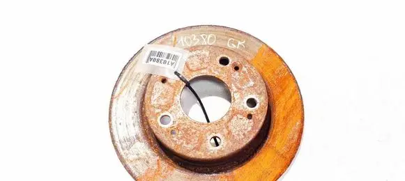 Honda Civic Rear brake disc neventiliuojamas