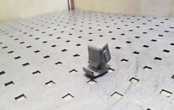 Sun visor clip/hook/bracket