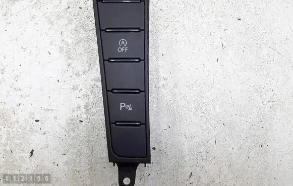 Volkswagen PASSAT B7 Parking (PDC) sensor switch 3AC927137K