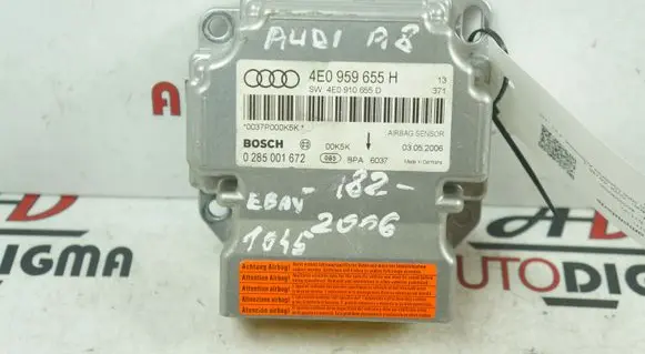 Audi A8 S8 D3 4E Airbag control unit/module 4E0959655H