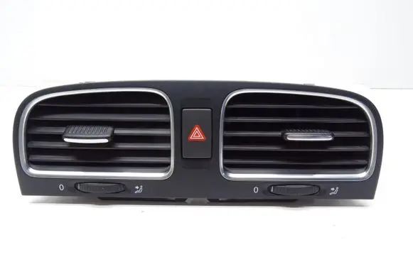 Volkswagen Golf VI Dash center air vent grill 5K0819728N
