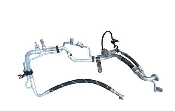 Opel Corsa F Air conditioning (A/C) pipe/hose 9863016180