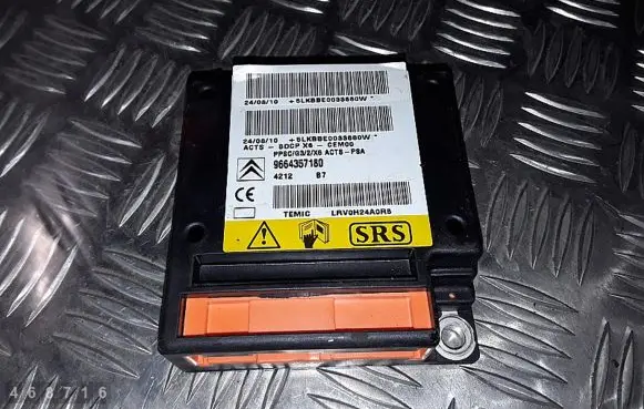 Citroen C6 Airbag control unit/module 9664357180