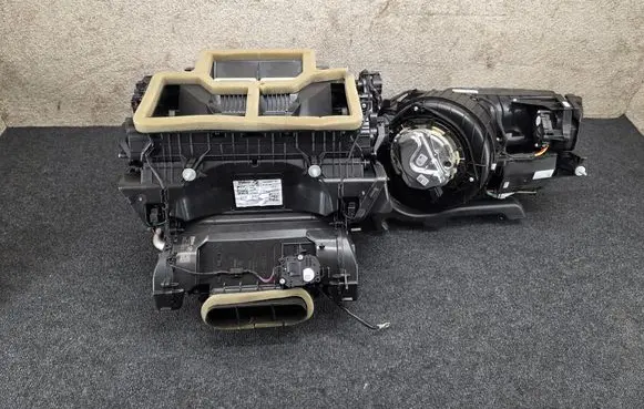 Interior heater climate box assembly