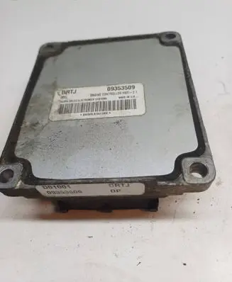 Opel Astra G Engine control unit/module 09353509 863509LB2021100E D01001DRTJ