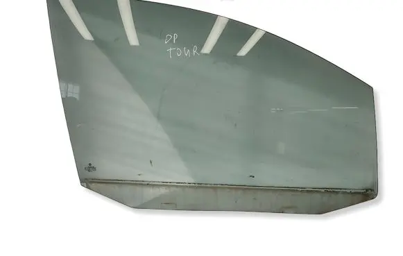 Volkswagen Touran I Front door window glass four-door 43R001582 E000199