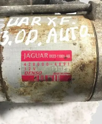 Jaguar XF Starter motor 8X2311001AB 4280004891