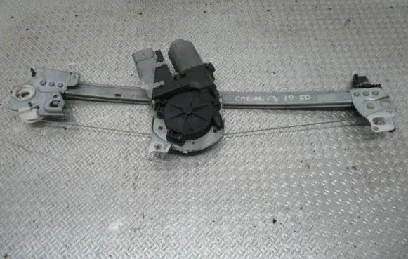 Citroen C3 Front door window regulator with motor 400619F