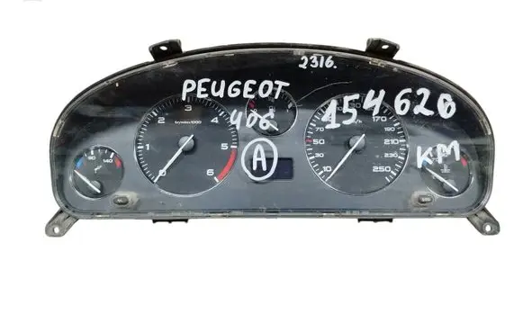 Peugeot 406 Speedometer (instrument cluster) 9648214780