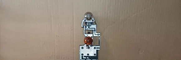 Citroen C5 Tail light bulb cover holder