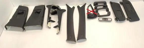 Audi A7 S7 4G (B) pillar trim (bottom) 4G8