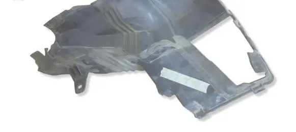 Peugeot 308 Intercooler air guide/duct channel 9836046580