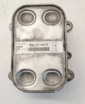 Volkswagen Golf VI Oil filter mounting bracket 03L117021C