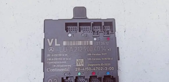 Mercedes-Benz E W212 Door control unit/module A2129004014