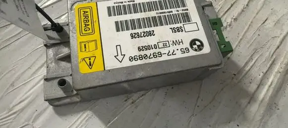 BMW 7 E65 E66 Airbag control unit/module 65776970890 28027626