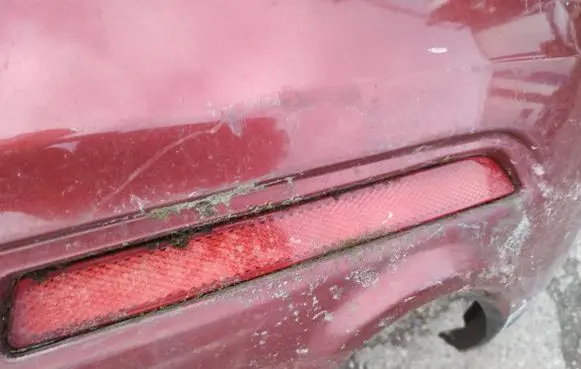 Mazda CX-7 Rear tail light reflector