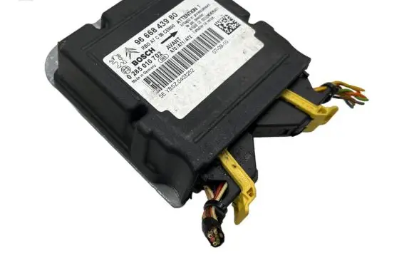Peugeot 207 Airbag control unit/module 9666843980 0285010702
