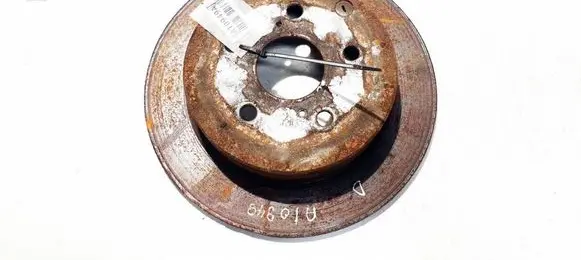 Toyota Corolla Verso AR10 Rear brake disc NEVENTILIUOJAMAS