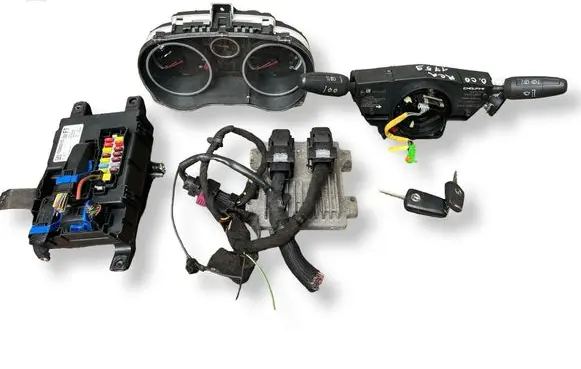 Opel Corsa D Engine ECU kit and lock set 55590540