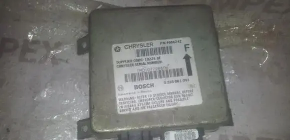 Chrysler Stratus Airbag control unit/module 0285001092 4606028