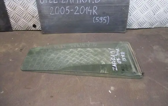 Opel Zafira B Sliding door window/glass AS2M3236DOT682