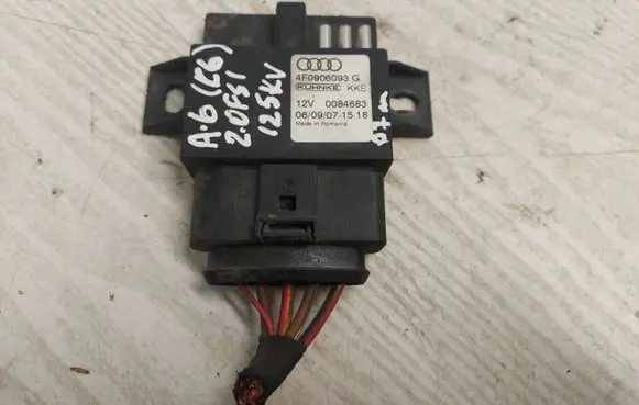 Audi A6 S6 C6 4F Fuel injection pump control unit/module 4F0906093G 0084683
