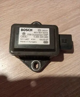 Audi A4 S4 B6 8E 8H ESP acceleration yaw rate sensor 8e0907637a