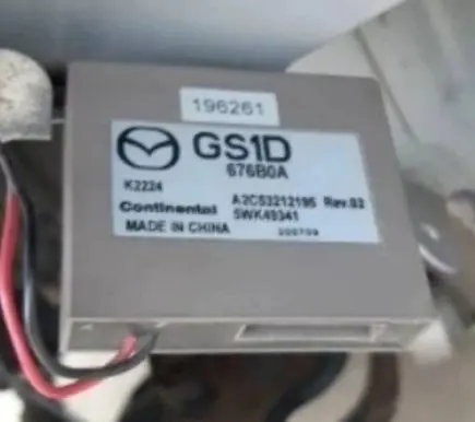 Mazda 6 Keyless (KESSY) go control unit/module GS1D676B0A