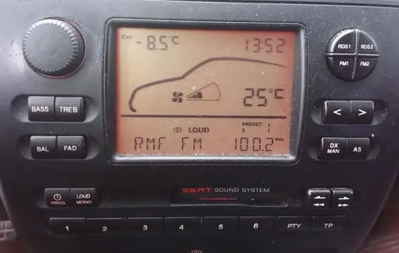 Seat Ibiza II (6k) Radio/CD/DVD/GPS head unit 6K0035186C