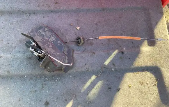 Audi A4 S4 B6 8E 8H Rear door lock 8E0839349