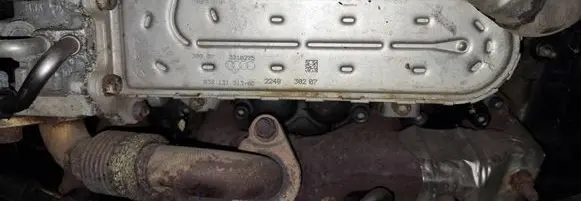 Skoda Octavia Mk2 (1Z) EGR valve cooler 038131513ad