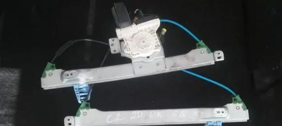 Citroen C2 Sliding door window regulator with motor 36138604
