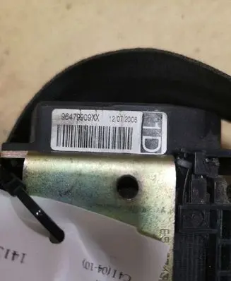 Citroen C4 I Front seatbelt 96479909XX 6280309