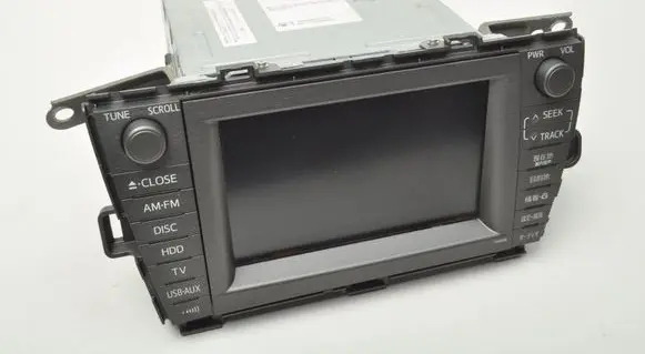Toyota Prius (XW30) Navigation unit CD/DVD player 8610047370
