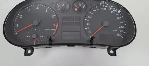 Audi A3 S3 8L Speedometer (instrument cluster) 8L0919860E