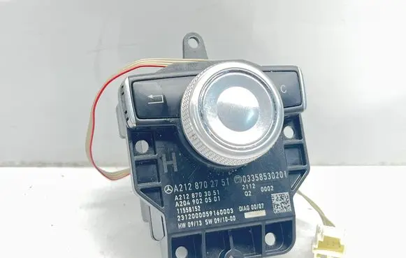 Mercedes-Benz E W212 Multifunctional control switch/knob A2128702751 A2049020501 A2128703051