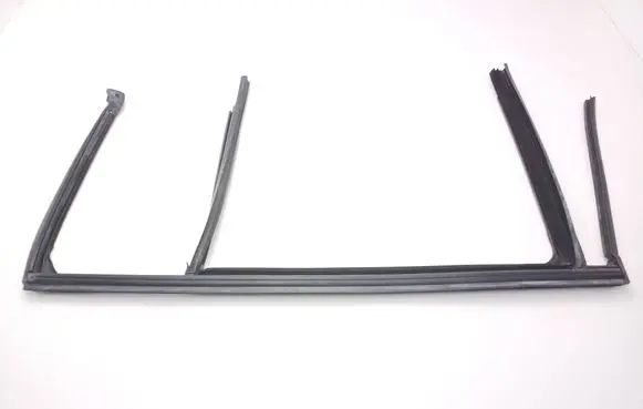 Mercedes-Benz GLS X166 Rubber seal rear door window/glass A1667350325