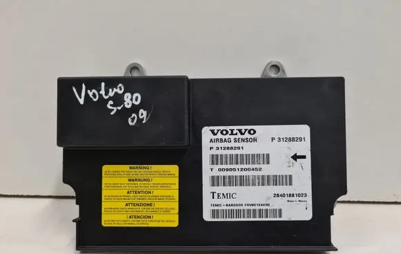Volvo S80 Airbag control unit/module 31288291 009051200452 28401881023