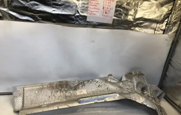 Mercedes-Benz GLE W167 Exhaust heat shield A1676801805
