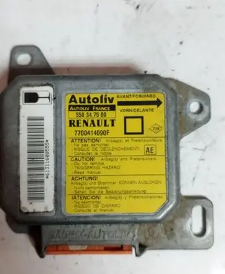 Renault Megane I Airbag control unit/module 7700414090F 550347500