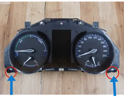 Toyota C-HR I Speedometer (instrument cluster) 83800F4510