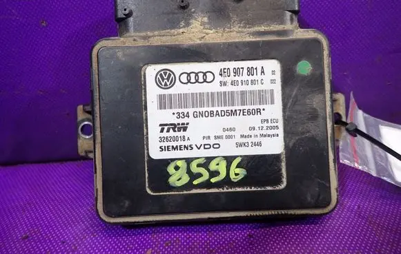 Audi A8 S8 D3 4E Other control units/modules 4E0907801A
